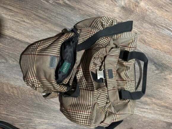 Lauren Ralph Lauren Handbags - Lauren Ralph Lauren Houndstooth Duffel Bag Fanny Pack Set Travel bags